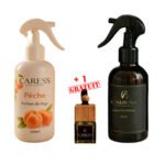 Pack Maison fraîche 2 Pièces + 1 gratuit de Caresse Professional Sublime Pêche! 100% fabrication artisanale