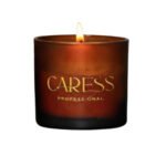 Bougies parfumées Caresse Professional bouquets fleuris Sublime Cerise! 100% fabrication artisanale Flacon en miel
