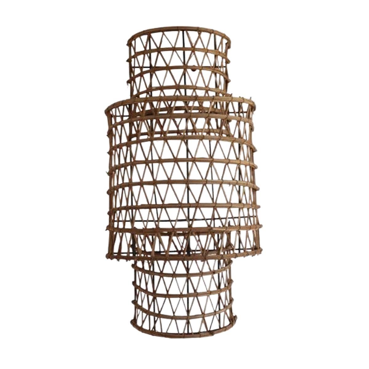 DAK 5530 Applique mural luminaire design lustre ajouré fait main en fibre de palmier – Image 1