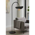 Lampadaire haute gamme Pétale Lamp noir de style vintage de la Collection Grand Classique N° 11 – Image 2