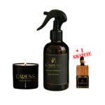Pack Maison zen 2 Pièces + 1 gratuit de Caresse Professional Sublime Fleur de coton! 100% fabrication artisanale – Image 2