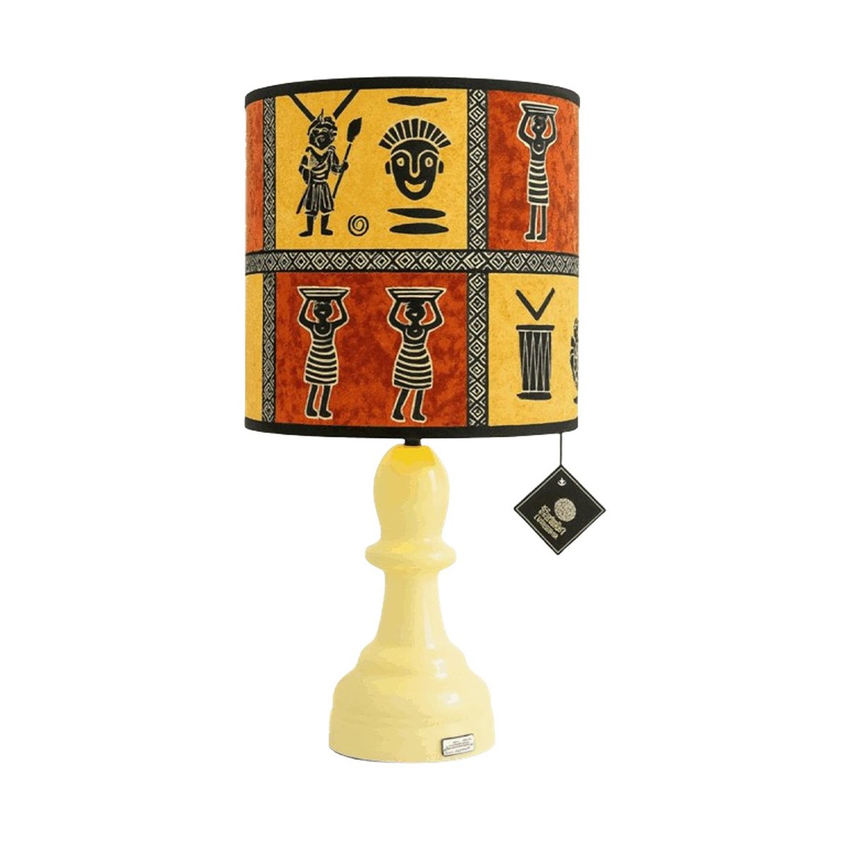 OCS-3533-B Abat-jour de haute gamme en wax pied en céramique figurines pion d’échecs OCS 3533 – Image 1