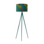 Lampadaire Trépied Scandinave de haute gamme en wax pied bois noble peint à la main de style vintage de la Collection Grand Classique N° 43