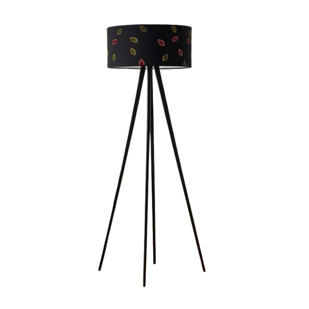 OCS 4045 Lampadaire Trépied Scandinave de haute gamme en wax pied bois noble peint à la main de style vintage de la Collection Grand Classique N° 45 – Image 1