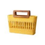 Couffin fashion haute gamme en fibre végétale TSR 1017